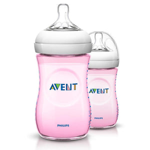 Philips Avent Natural Bottle Pink 9 fl oz