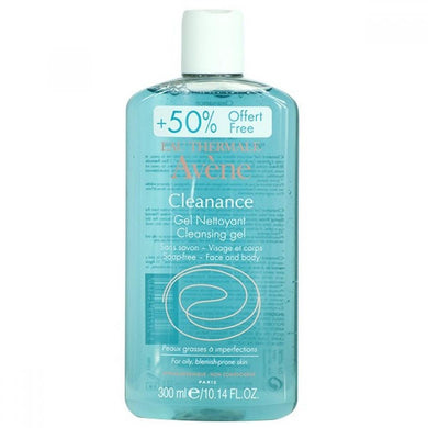Avene Cleanance Cleansing Gel for Face and Body 10 fl oz
