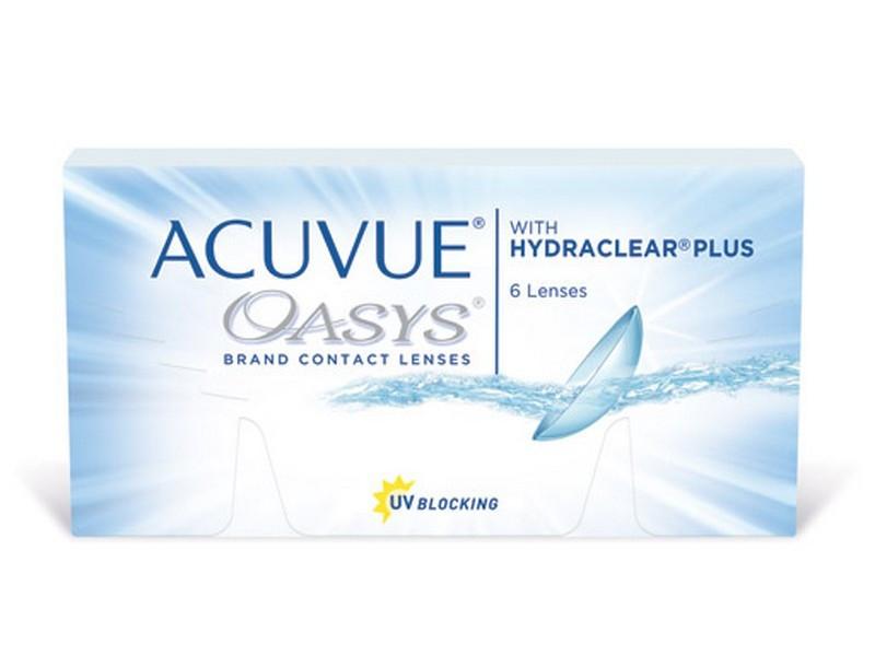 Acuvue Oasys Contact Lenses with Hydraclear Plus 6-pack