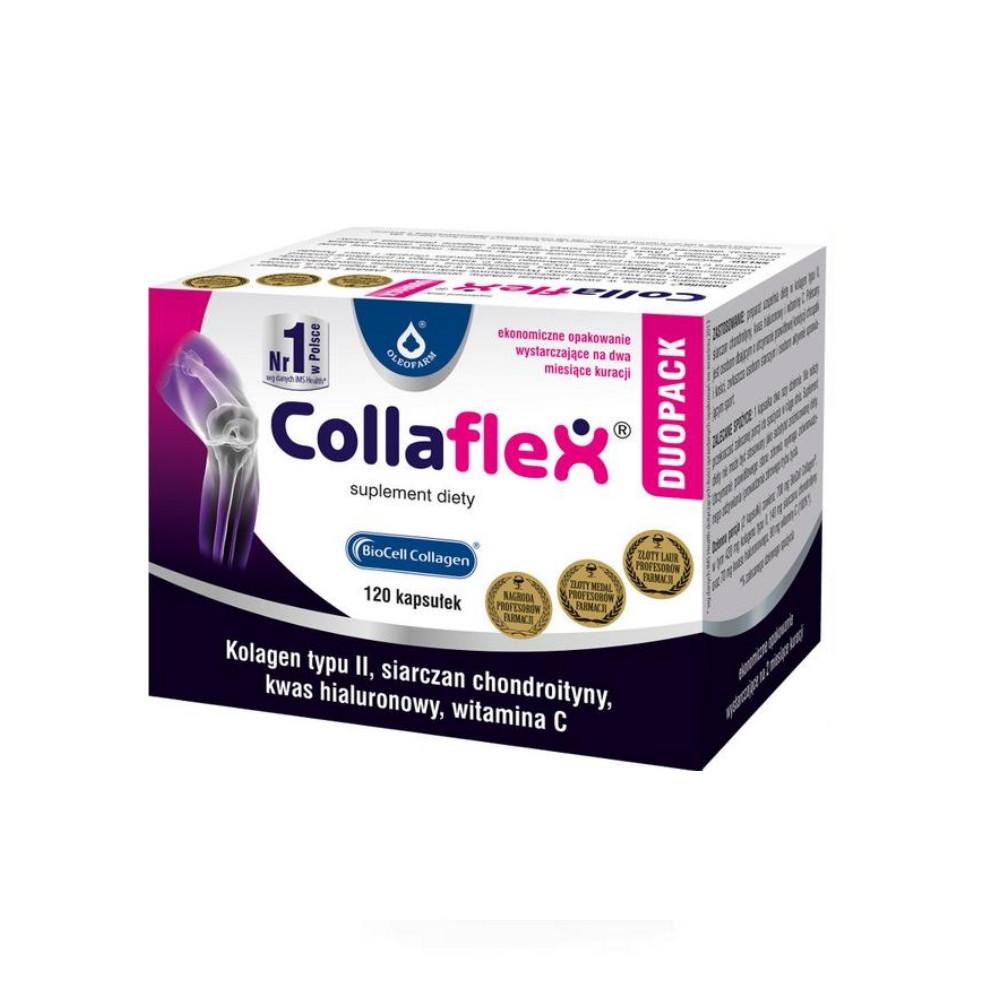 Collaflex Collagen, Hyaluronic Acid for joints support 120 Caps – CharmBin