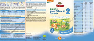 Holle Organic Infant Follow-on Formula 2 - from 6 months 21.2 oz