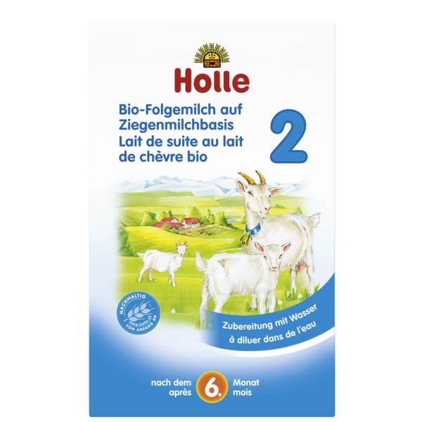 Holle Organic Infant Goat Milk Formula 2 - from 6 months 14.1 oz