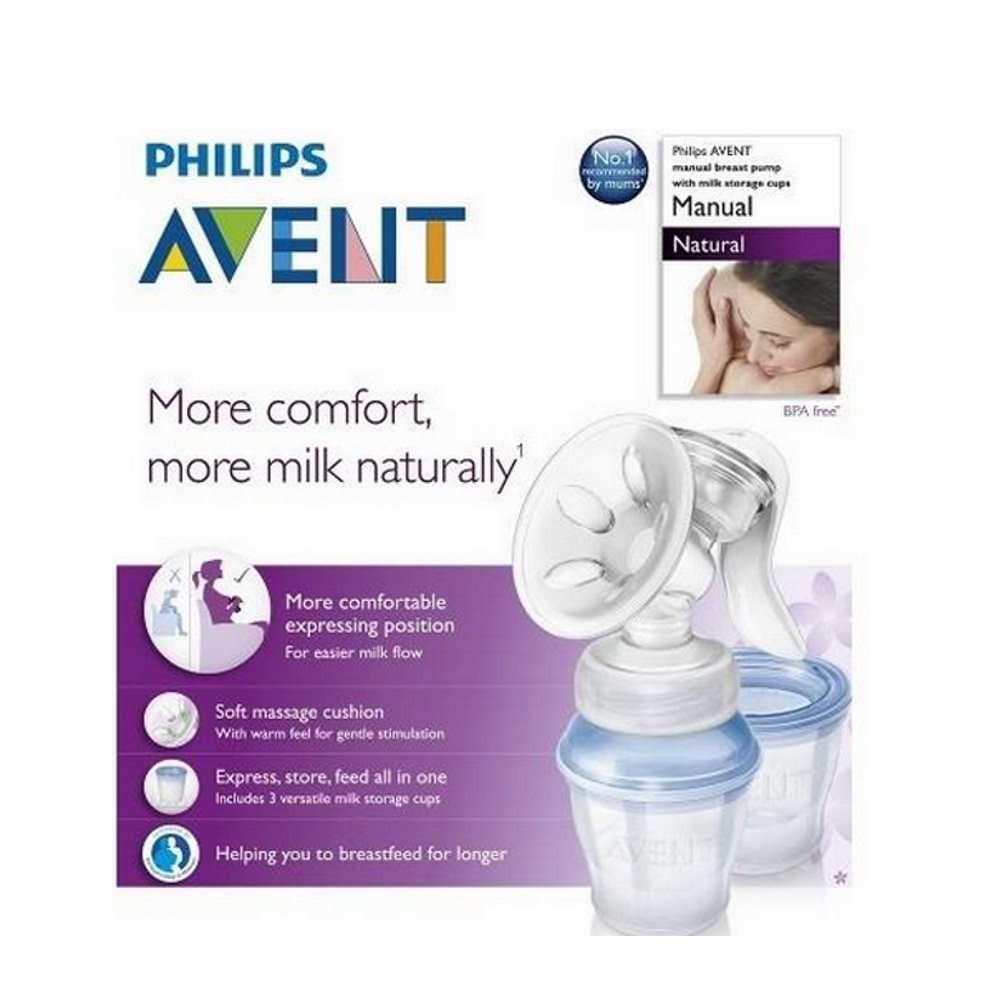 Philips Avent SCF330/12 Manual Natural Breast Pump
