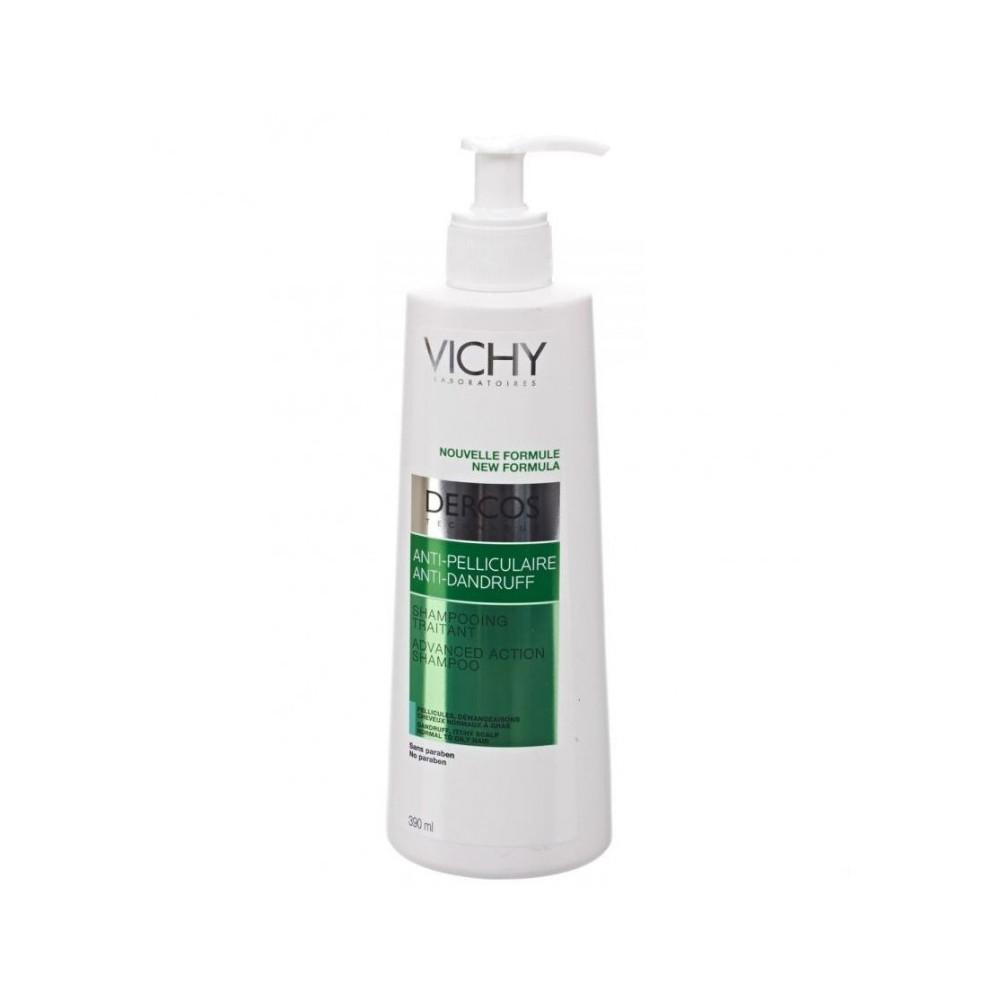 Vichy Dercos Anti-Dandruff Shampoo for Dry Hair 13.2 fl oz