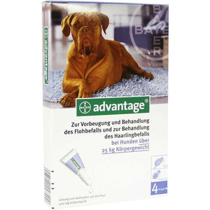 Advantage Large Dogs Over 55 Lbs - 4 Doses