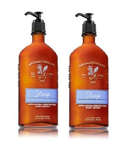 Bath and Body Works Body Lavender and Vanilla Body Lotion with Natural Essential Oils - 2 Pack