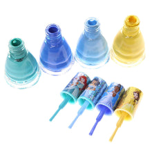 Townley Girl Disney Princesses Super Sparkly Peel-Off Nail Polish Deluxe Present Set for Girls, 18 Colors