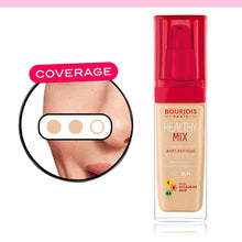 Bourjois Healthy Mix Anti-Fatigue Medium Coverage Liquid Foundation 52 Vanilla, 3ml