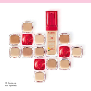 Bourjois Healthy Mix Anti-Fatigue Medium Coverage Liquid Foundation 52 Vanilla, 3ml