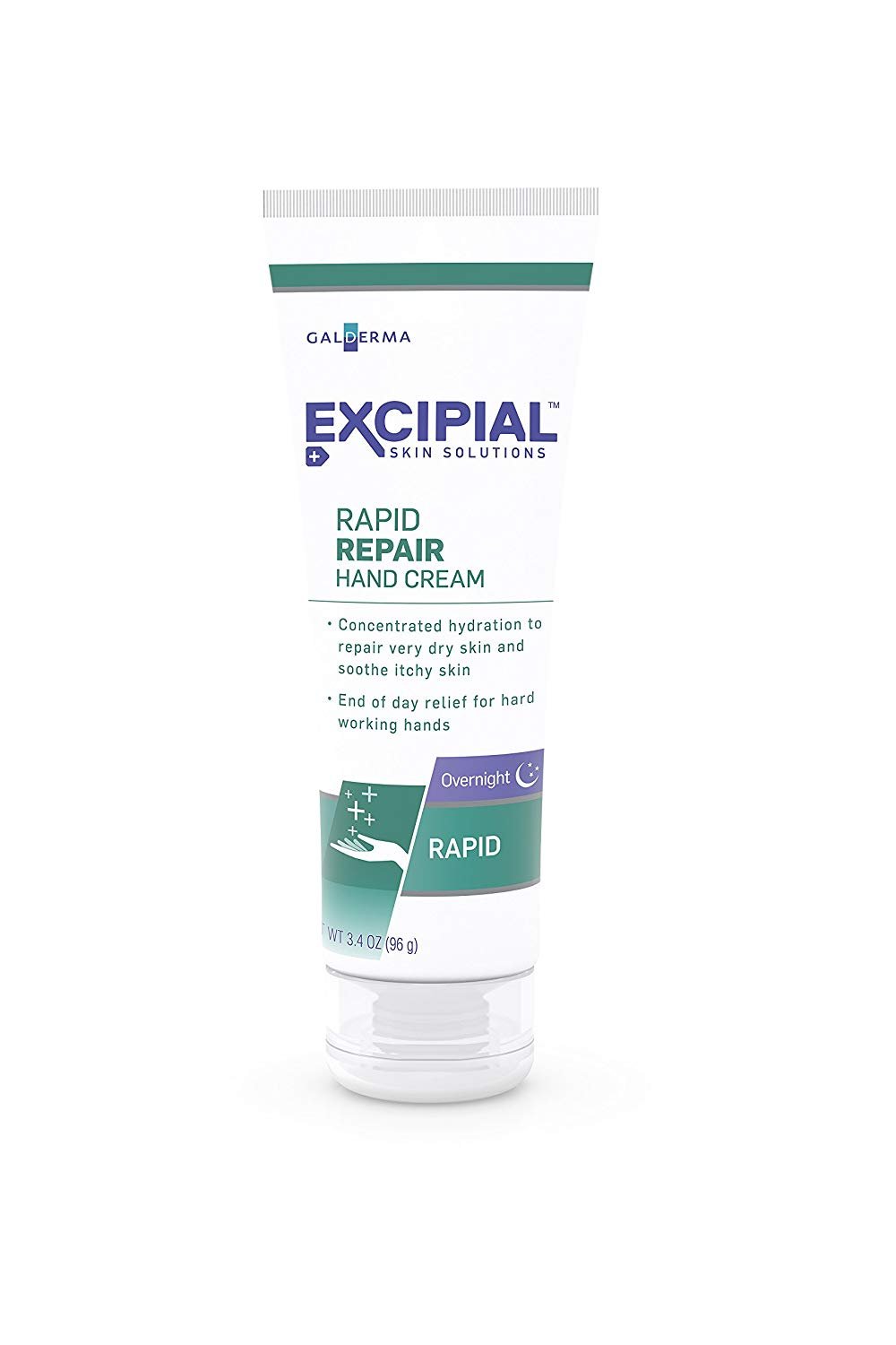 Excipial Rapid Repair Hand Cream, 3.4 Ounce
