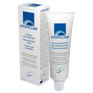 Sinclair - Atopiclair 100 ml - For itching, burning or pain associated with atypical dermatitis - Soothes, moisturizes and nourishes - Helps in the regenation of the skin - without steroids - France