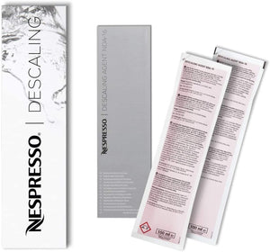 Nespresso Descaling Solution, Fits all Models, 2 Packets