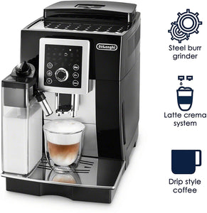 De'Longhi Magnifica Smart Espresso & Cappuccino Maker, Black