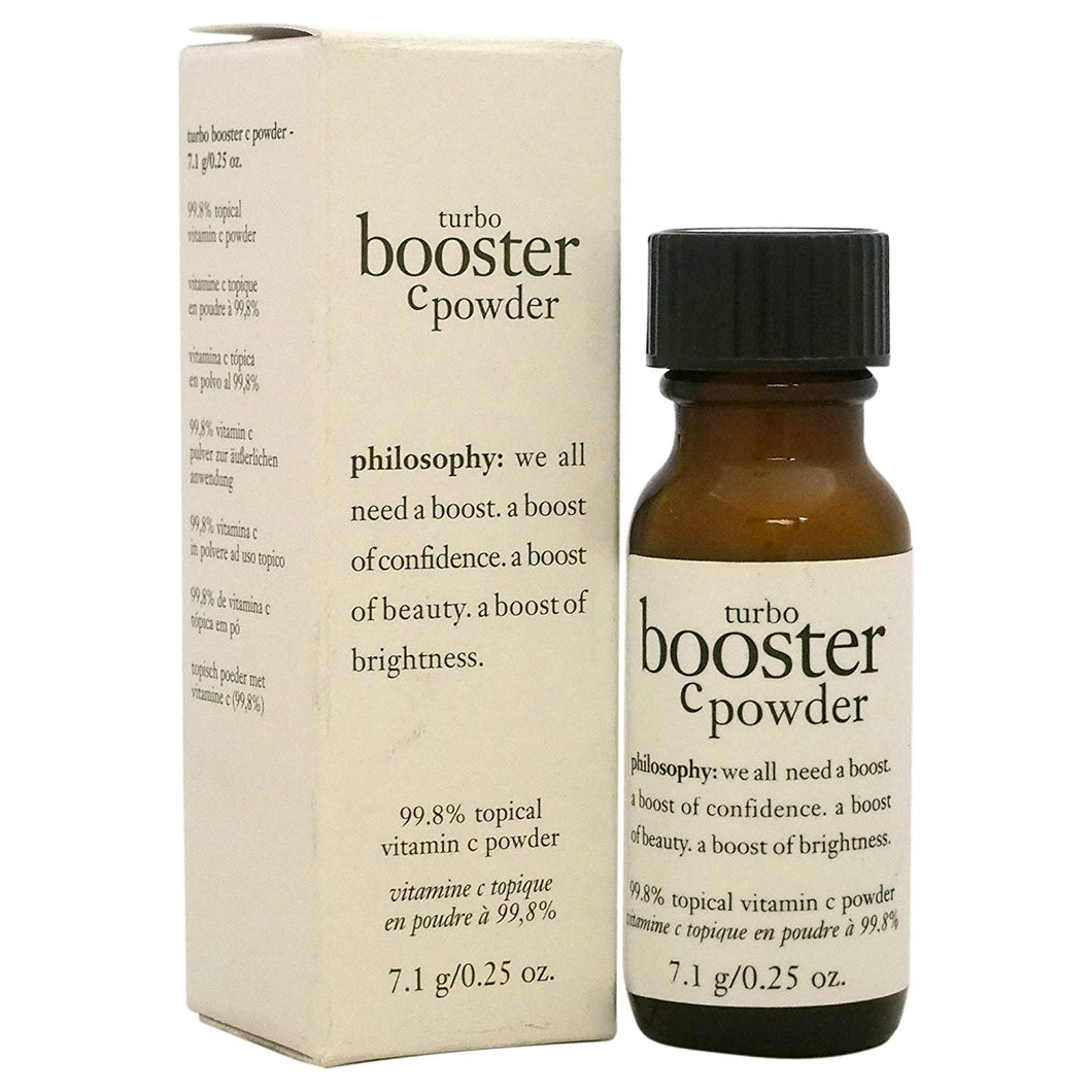 turbo booster c powder | a.m. topical vitamin c powder | philosophy