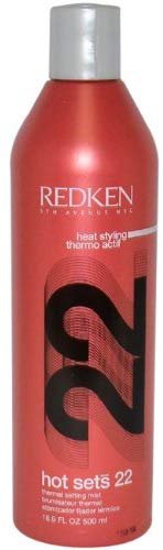 Redken Hots Sets 22 Thermal Setting Mist 16.9 oz Pack of 2 set