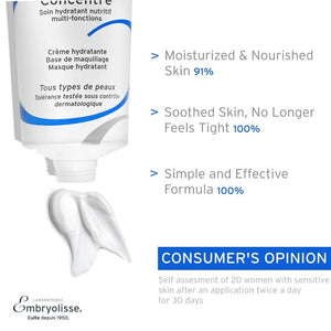 Embryolisse Lait-Crème Concentré, French Face & Body Cream, Moisturizing Primer & Face Cream, 1.01 fl.oz.